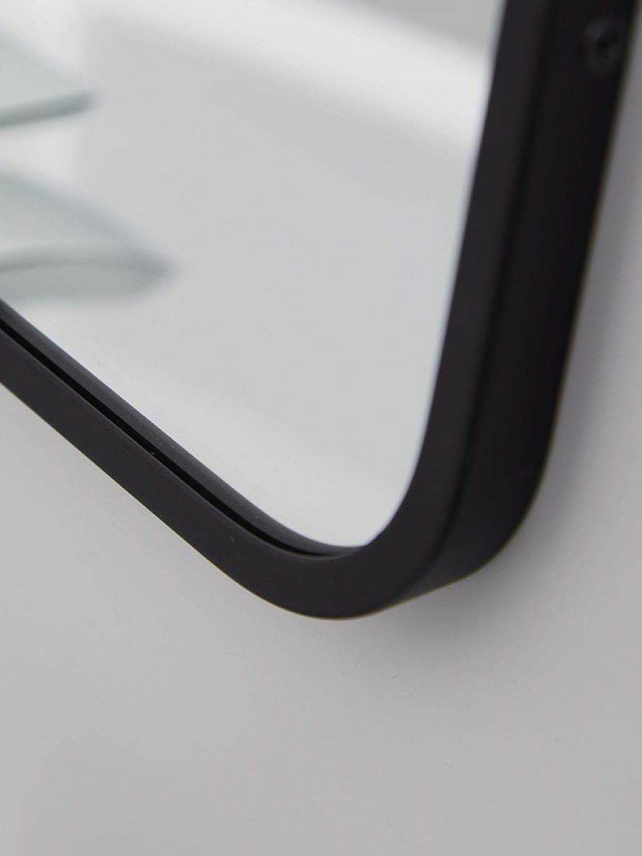 Black Quirk Metal Mirror - Mirrorwalla